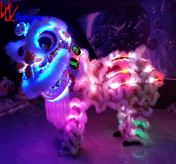 WL-LED Lion Remote Control LED mini Lion dance LED Light Chinese Traditional Festival Dance Lion Kung Fu Traditional Event use