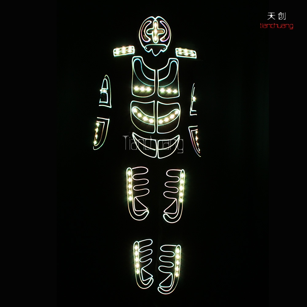TC-0124 LED fiber optic  costumes