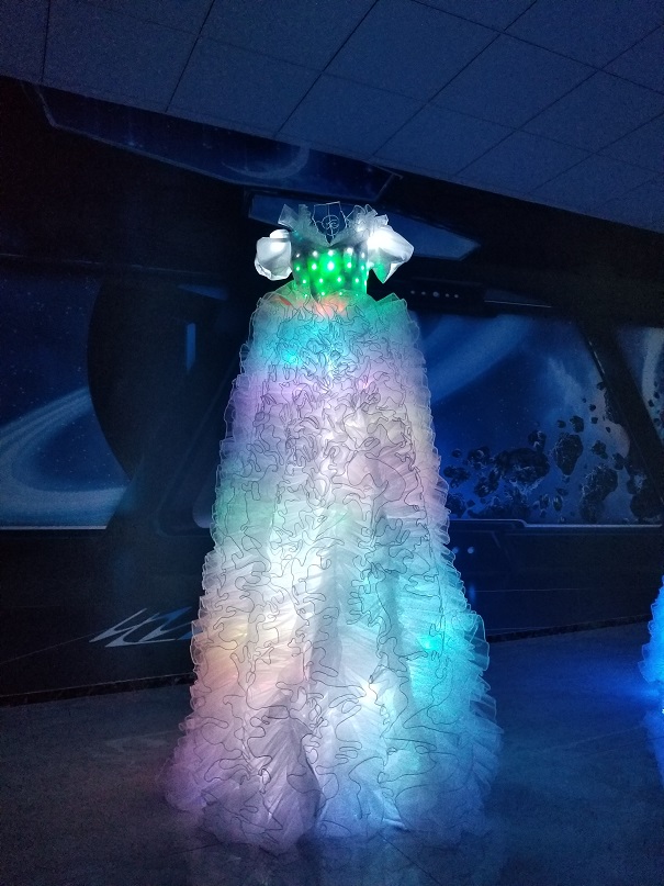 LED Light Princess/Party/wedding Dress, normal/stilt walker type