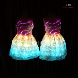 TC-007 full color LED rose skirt