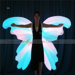 TC-0185 AUTO control color changing Inflatable butterfly wings