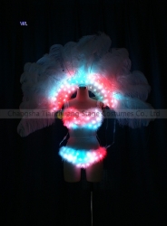 TC-0187 Victorias secret Full color LED bikini  performance costume