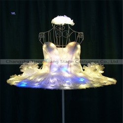 TC-0190 Full color LED ballet dress performance costume