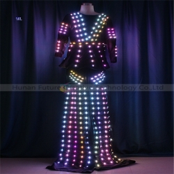 TC-0210 Full color LED dress performance costume