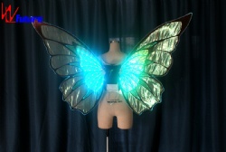 WL-0227 wireless control LED Dance Props Butterfly Wings LED Isis / Eva Wings fairy wings