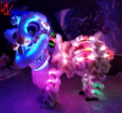 WL-LED Lion Remote Control LED mini Lion dance LED Light Chinese Traditional Festival Dance Lion Kung Fu Traditional Event use