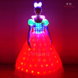 TC-055 full color led dress