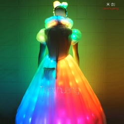 TC-055 full color led dress