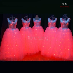 TC-049 Full color LED long dress
