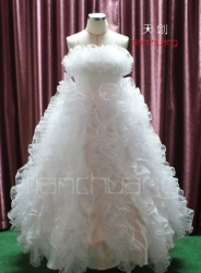 TC-021 full color led wedding dress